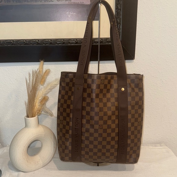 Authentic Louis Vuitton Cabas Beaubourg Damier Shoulder Bag + COA - Picture 4 of 16